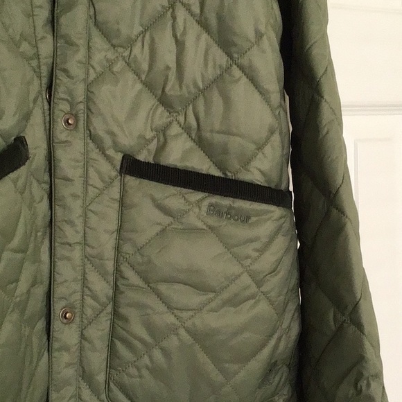 💥SALE💥 NWT Barbour Elizabeth Quilted Jacket, US 10 - Picture 10 of 16